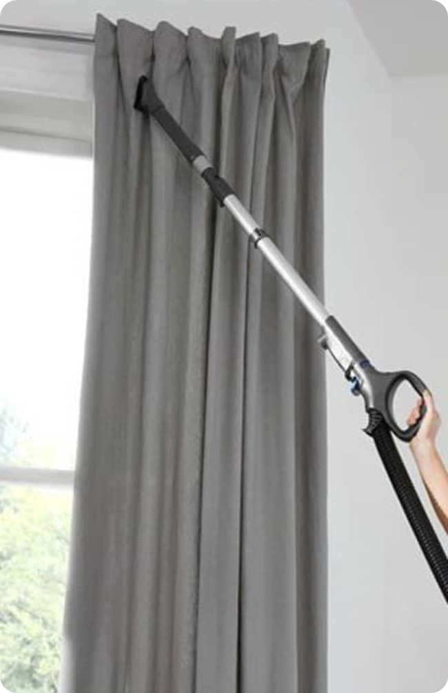 Steam Cleaning Made Easy: Refresh Your Hanging Curtains Without Taking Them Down!